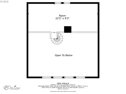 Floorplan - 69080 E Vine Maple Dr, Rhododendron, OR 97049 photo 2 of 3