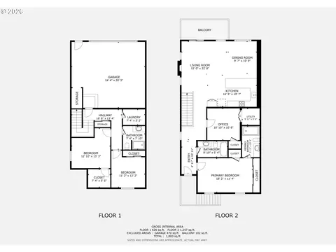 Floorplan - 110 Crescent St, Oceanside, OR 97134 photo 1 of 1