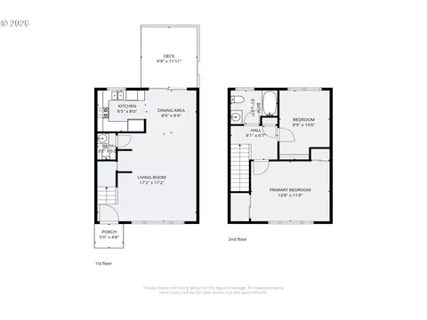 Floorplan - 1935 W 17th Ave #B, Eugene, OR 97402 photo 1 of 1