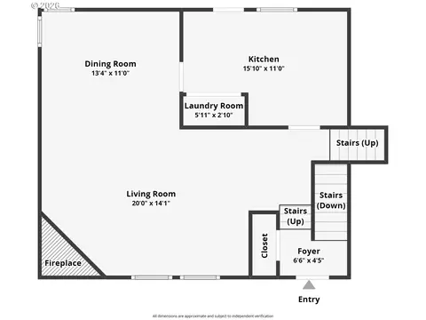 Floorplan - 2951 NW Kent St, Camas, WA 98607 photo 2 of 3