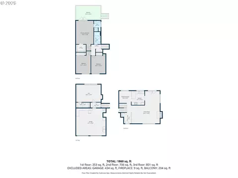 Floorplan - 2024 SW Tegart Ave, Gresham, OR 97080 photo 1 of 1