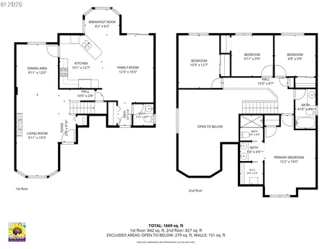 Floorplan - 1556 NE 27th Ter, Gresham, OR 97030 photo 1 of 1