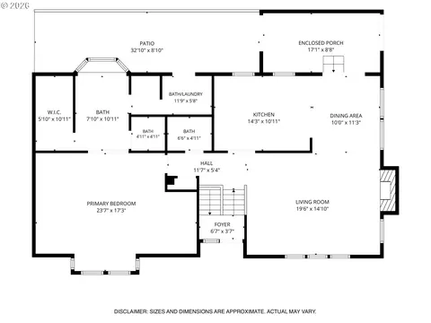 Floorplan - 8431 Cason Ct, Gladstone, OR 97027 photo 2 of 2
