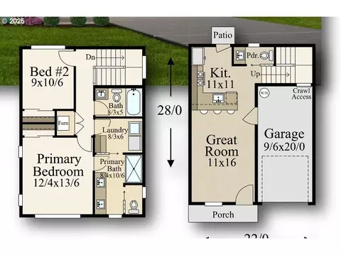 Floorplan - 4051 SW Mckinley St #38, Gresham, OR 97080 photo 1 of 1