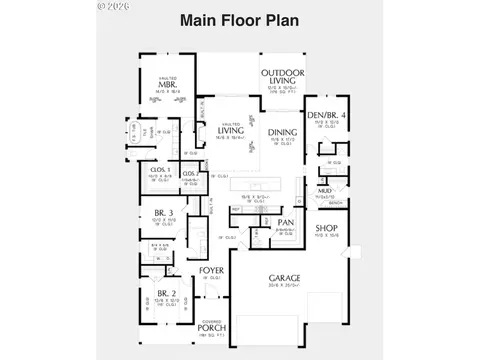 Floorplan - 19090 Ochoco Ct, Sandy, OR 97055 photo 1 of 1