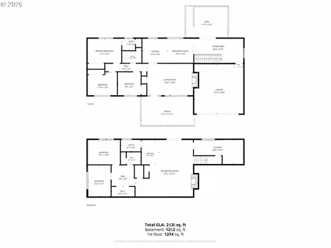 Floorplan - 193 SE Paloma Ave, Gresham, OR 97080 photo 3 of 3