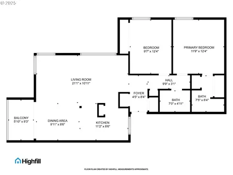Floorplan - 223 Trailside Loop, Eugene, OR 97405 photo 1 of 1