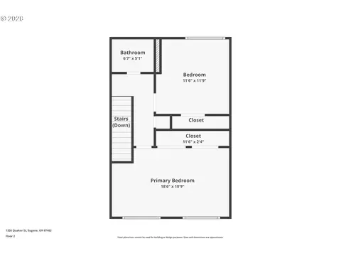 Floorplan - 1326 Quaker St, Eugene, OR 97402 photo 1 of 1