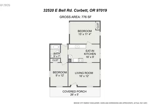Floorplan - 32510 E Bell Rd, Corbett, OR 97019 photo 3 of 3