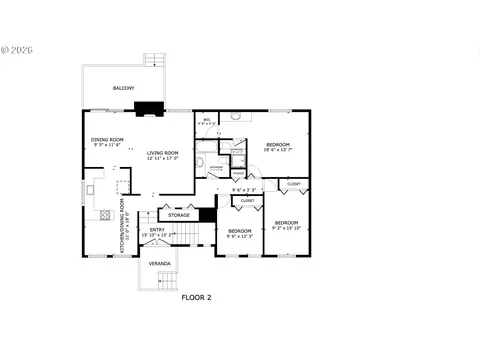Floorplan - 340 Patricia Dr, Gladstone, OR 97027 photo 2 of 2