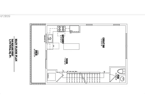 Floorplan - 951 Spelling Pl, Cascade Locks, OR 97014 photo 1 of 3