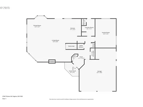 Floorplan - 27067 Pickens Rd, Eugene, OR 97402 photo 1 of 1