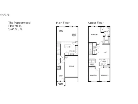 Floorplan - 6239 SE 15th St, Gresham, OR 97080 photo 1 of 1