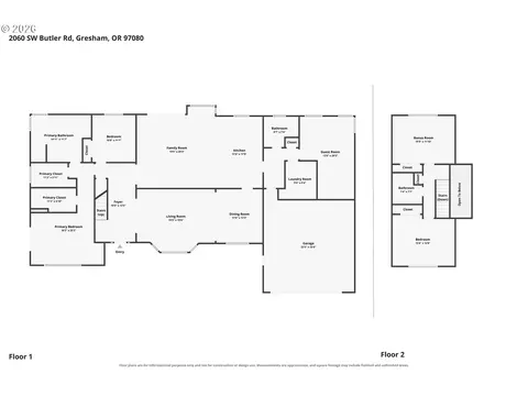 Floorplan - 2060 SW Butler Rd, Gresham, OR 97080 photo 1 of 1