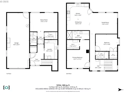 Floorplan - 91 SE Warm Springs Dr, Cascade Locks, OR 97014 photo 1 of 1