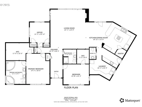 Floorplan - 485 Andrews Rd, Yoncalla, OR 97499 photo 1 of 1