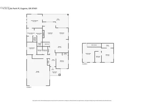 Floorplan - 1179 Hyde Park Pl, Eugene, OR 97401 photo 1 of 1
