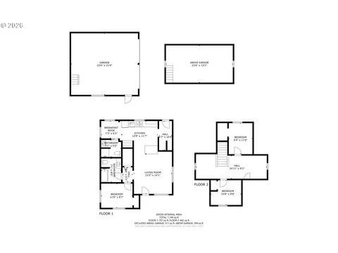 Floorplan - 1504 8th Ave, Longview, WA 98632 photo 1 of 1