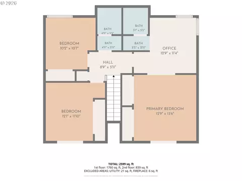 Floorplan - 2281 Blackburn St, Eugene, OR 97405 photo 2 of 2
