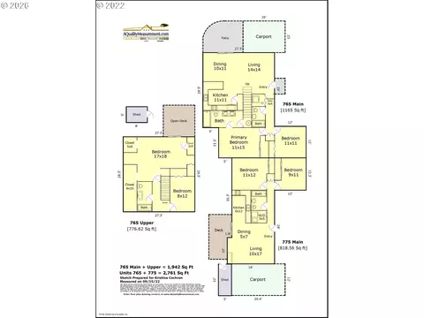 Floorplan - 765 SE 775 Se Roberts Ave, Gresham, OR 97080 photo 1 of 1