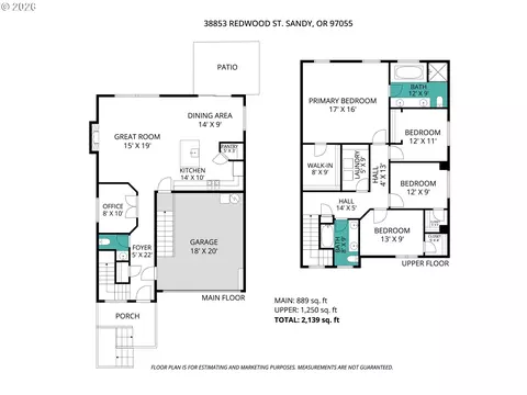 Floorplan - 38853 Redwood St, Sandy, OR 97055 photo 1 of 1