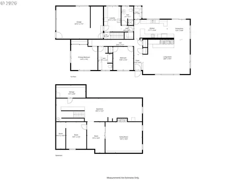 Floorplan - 858 N 20th Way, Cornelius, OR 97113 photo 2 of 4
