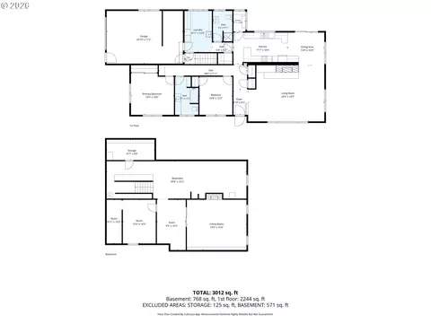 Floorplan - 858 N 20th Way, Cornelius, OR 97113 photo 1 of 4