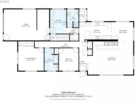 Floorplan - 858 N 20th Way, Cornelius, OR 97113 photo 4 of 4