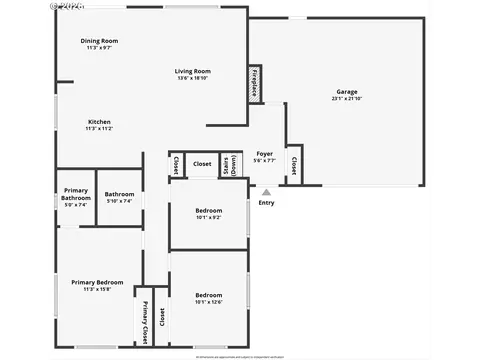 Floorplan - 7130 Shawn Ct, Gladstone, OR 97027 photo 1 of 2