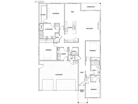 Floorplan - 14633 Huckleberry Ave, Sandy, OR 97055 photo 1 of 1