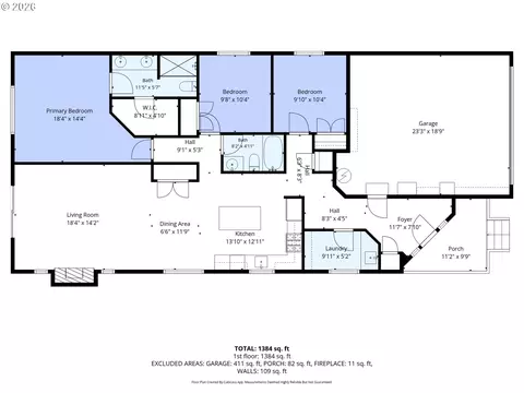 Floorplan - 3104 SE Kingfisher Ave, Gresham, OR 97080 photo 1 of 1