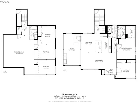 Floorplan - 1624 Walnut St, Eugene, OR 97403 photo 1 of 1