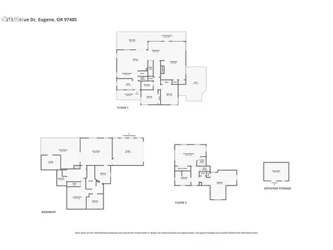 Floorplan - 515 Fulvue Dr, Eugene, OR 97405 photo 1 of 1