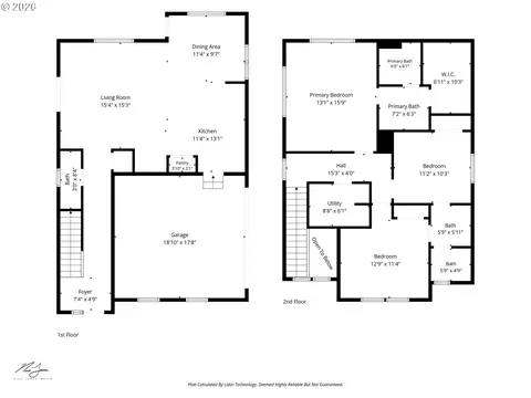 Floorplan - 1148 W 21st Ave, Eugene, OR 97405 photo 1 of 1