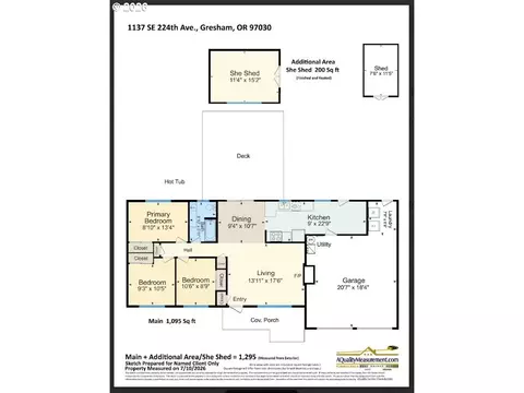 Floorplan - 1137 SE 224th Ave, Gresham, OR 97030 photo 1 of 1