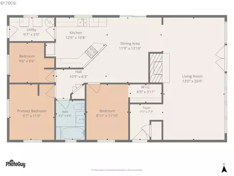 Floorplan - 1524 Galaway Ct, Eugene, OR 97401 photo 1 of 2