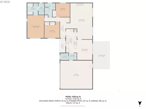Floorplan - 1812 Brittany St, Eugene, OR 97405 photo 1 of 1