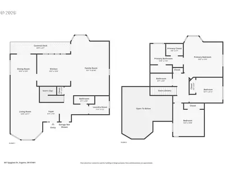 Floorplan - 367 Spyglass Dr, Eugene, OR 97401 photo 2 of 2