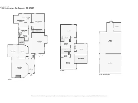 Floorplan - 2310 Douglas Dr, Eugene, OR 97405 photo 1 of 1