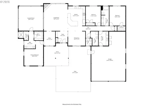 Floorplan - 66556 Boyd Loop Rd, Dufur, OR 97021 photo 1 of 1