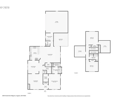 Floorplan - 2659 Hendricks Ridge Dr, Eugene, OR 97403 photo 1 of 1