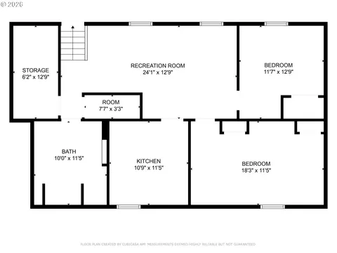 Floorplan - 607 SW Court Ave, Pendleton, OR 97801 photo 2 of 2