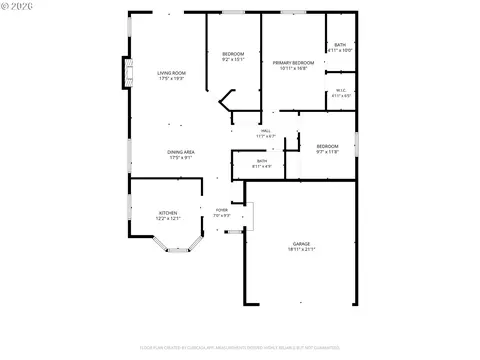 Floorplan - 512 Pegasus Ct, Molalla, OR 97038 photo 1 of 1