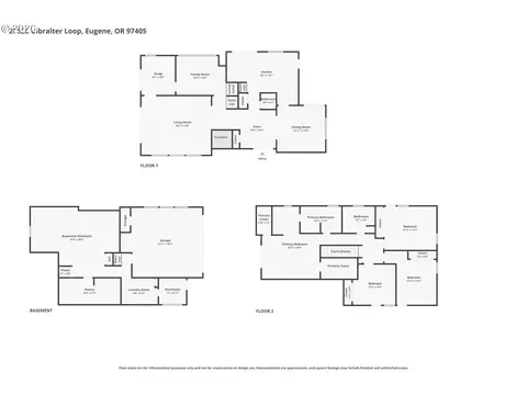 Floorplan - 27828 Gibralter Loop, Eugene, OR 97405 photo 1 of 4