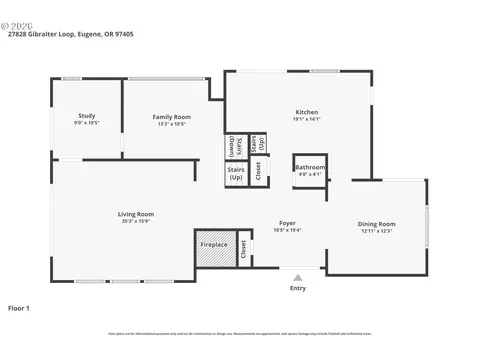 Floorplan - 27828 Gibralter Loop, Eugene, OR 97405 photo 3 of 4