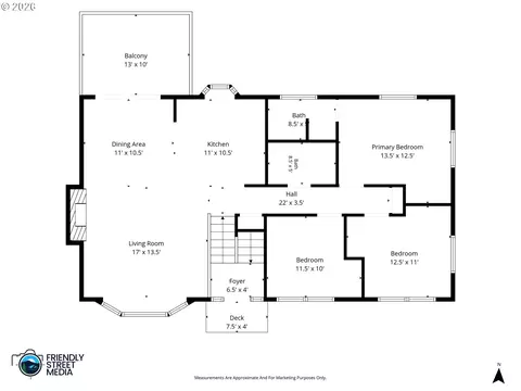 Floorplan - 105 W 35th Pl, Eugene, OR 97405 photo 1 of 2