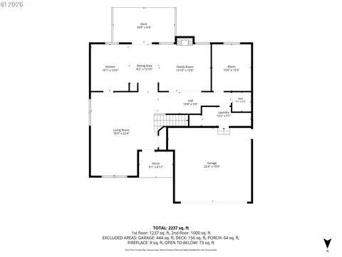 Floorplan - 5508 Donohoe Ave, Eugene, OR 97402 photo 1 of 3