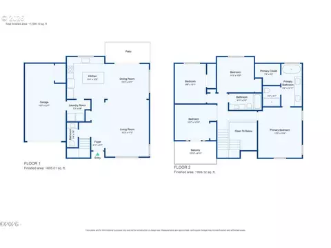 Floorplan - 4500 Sequoia Loop, Netarts, OR 97143 photo 1 of 1