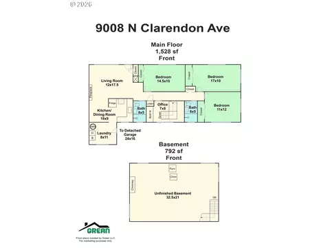 9008 N Clarendon Ave, Portland, OR 97203