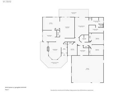 Floorplan - 39141 Easton Ln, Springfield, OR 97478 photo 1 of 1